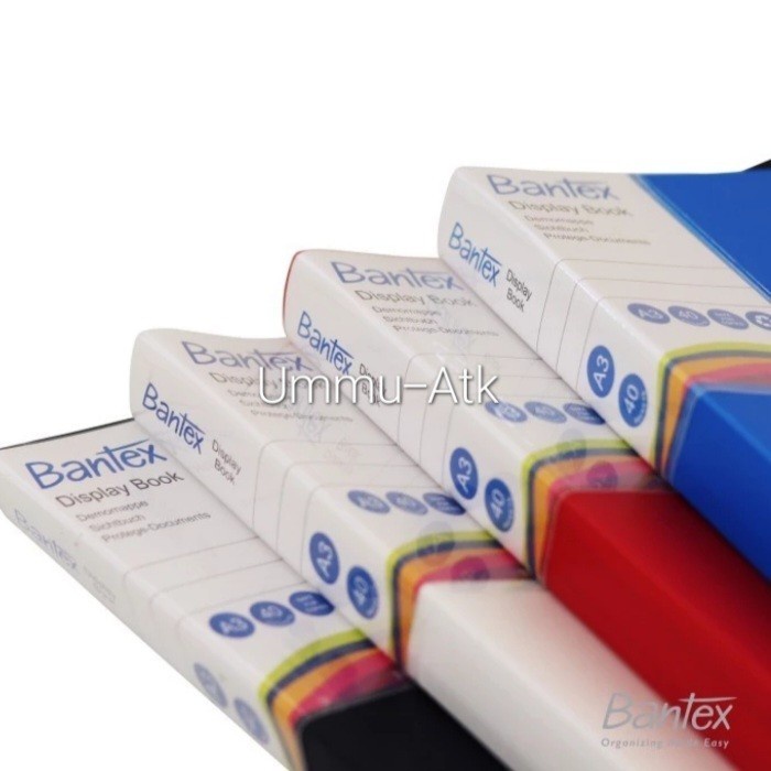 

BARANG TERLARIS Display book landscape A3 bantex 40 pocket putih