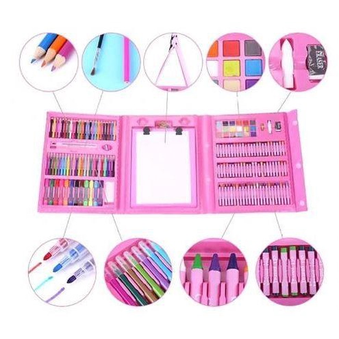 

Pensil Warna Crayon Set Isi 208Pcs & 150Pcs / Crayon Set Macam Warna Cocok Menggambar Mewarnai