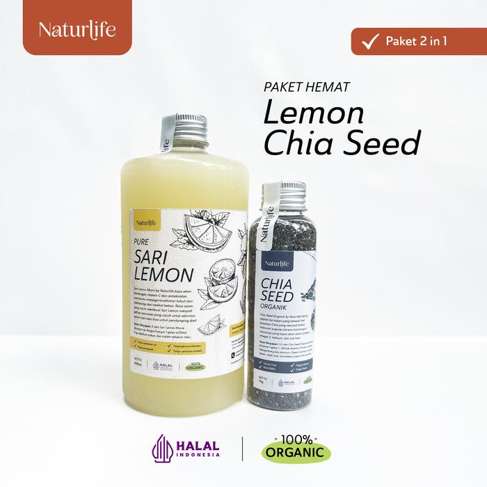 

Paket Hemat - Sari Lemon 500Ml & Chia Seed 70G Best Seller