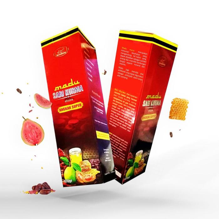 

Madu Sari Kurma Extra Angkak Super Annabawy Imunitas Trombosit 470Gr Herbal Honey Terlaris