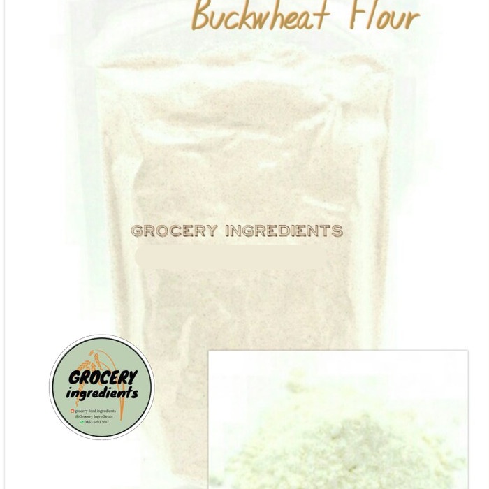 

SALE !!! BUCKWHEAT FLOUR ORGANIC / TEPUNG - 500GRAM READYY