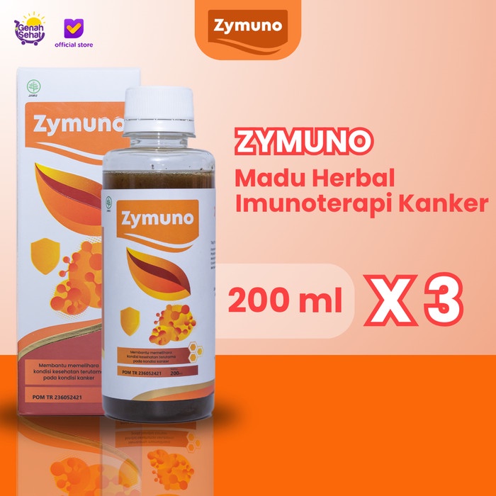 

BARANG TERLARIS ZYMUNO - Madu Herbal Lawan Kanker Dengan Bahan Alami Paket 2 Botol