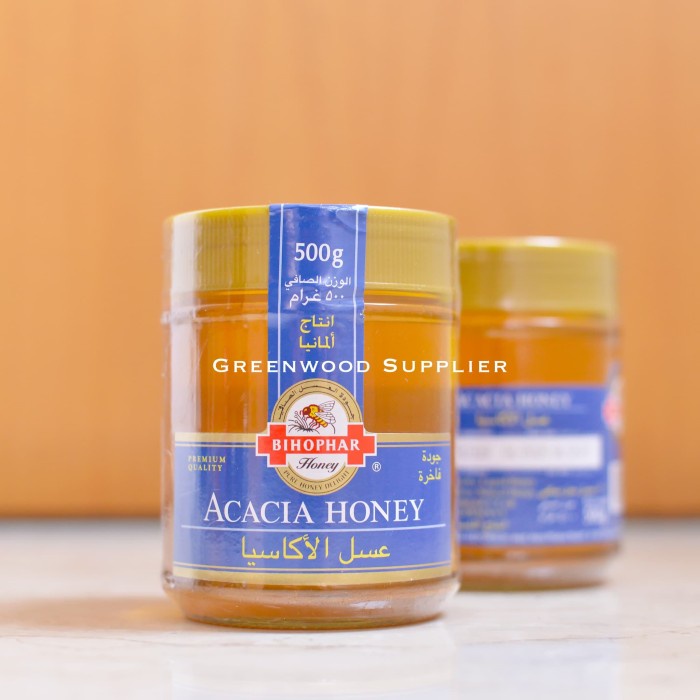 

BARANG TERLARIS Acacia Honey / Madu Acacia - 500G ( BIHOPHAR BRAND - IMPORT GERMANY)