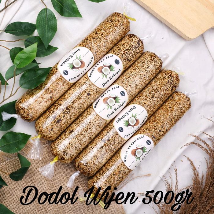 

Dodol Betawi Wijen 500gr Khas Tangerang Fresh Legit 1pcs