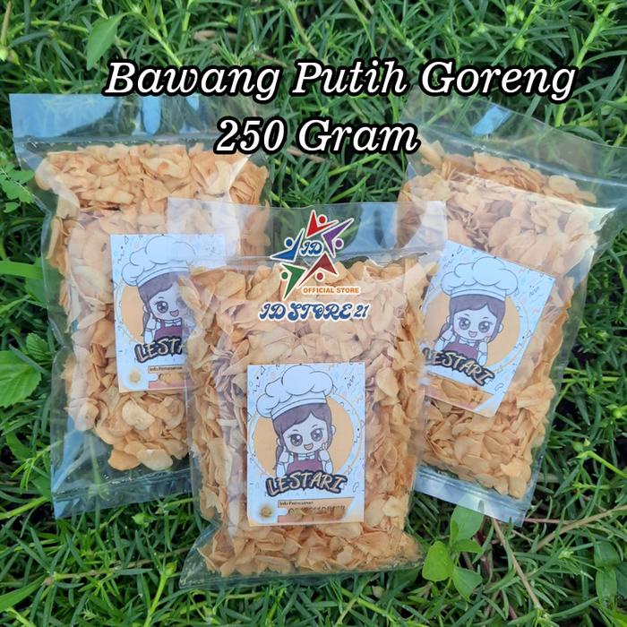 

Bawang Putih Goreng 250 Gram Lestari Tanpa Campuran