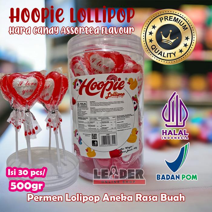 

CAMILAN PERMEN LOLIPOP KARAKTER ANEKA BENTUK RASA BUAH JAJANAN MAKANAN RINGANHALAL BPOM HOOPIE