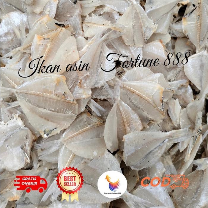 

SALE !!! IKAN ASIN KAPASAN TULANG TIPIS KUALITAS SUPER SEAFOOD READYY