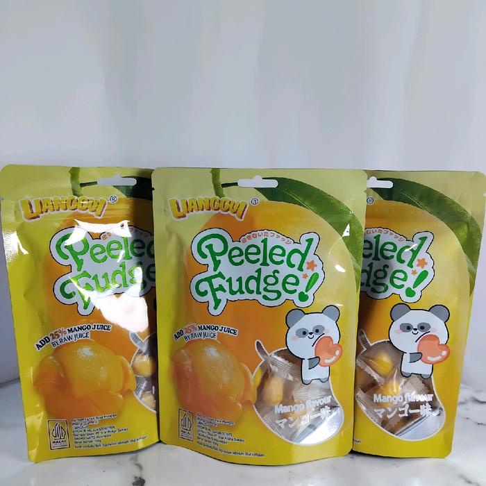 

[PAKET HEMAT 3 BKS] HALAL LIANG GUI Permen buah jelly kupas 108 GR variant rasa buah mangga, jeruk,