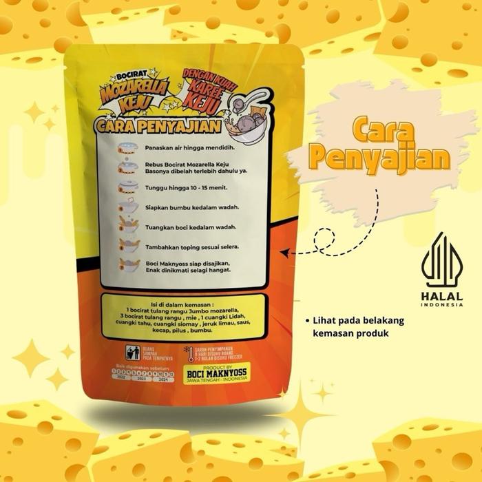 

BOCIRAT MOZARELLA KUAH KAREE KEJU MAKNYOSS