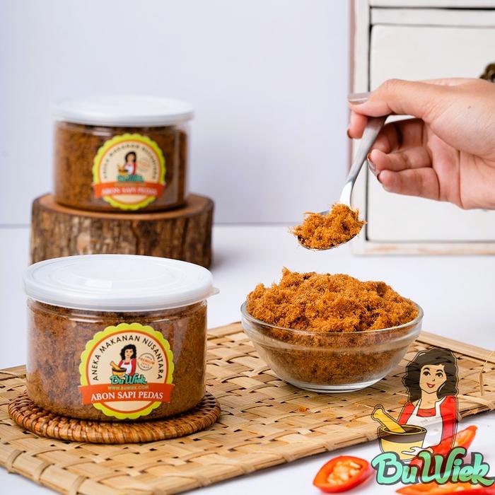 

Abon Sapi Manis Spesial Bu Wiek Super Premium