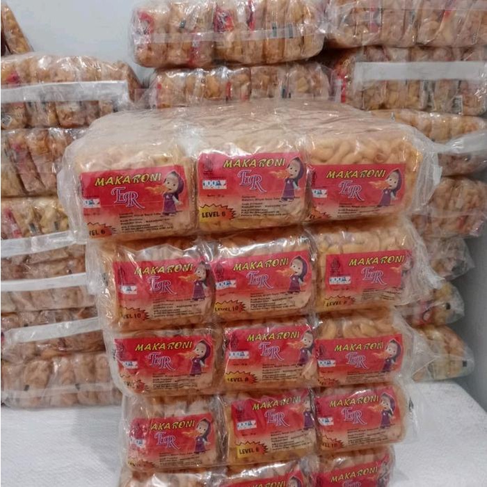 

Makaroni ER Level Pedas 1/10 Isi 12 pcs paket komplit