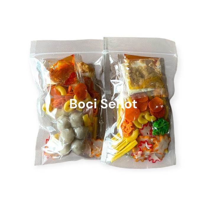 

Paket Hemat 6 Bungkus Baso Aci Seblak asli Khas Bandung bumbu basah seblak asli
