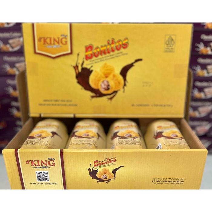 

Bonitos Kue Soes Kering isi Cokelat Lumer 1 dus isi 4 toples dKing