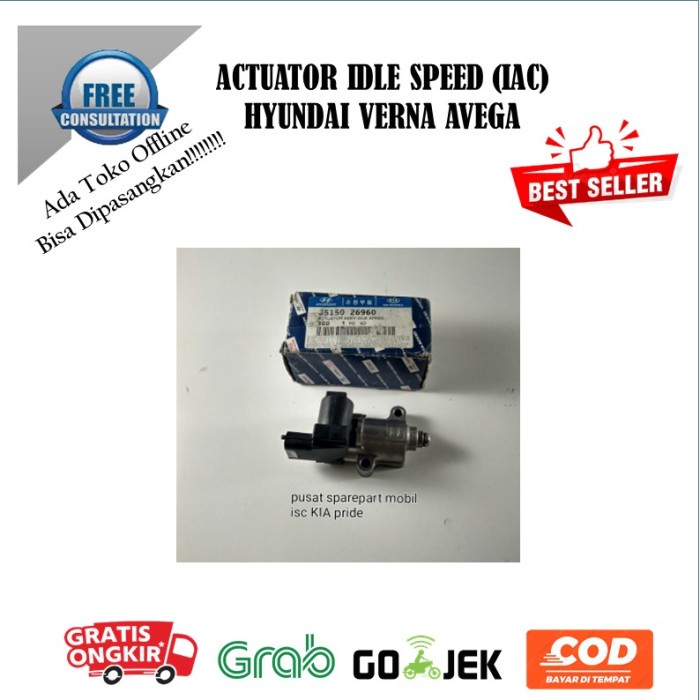 Iac Actuator Idle Speed Verna Avega Asli