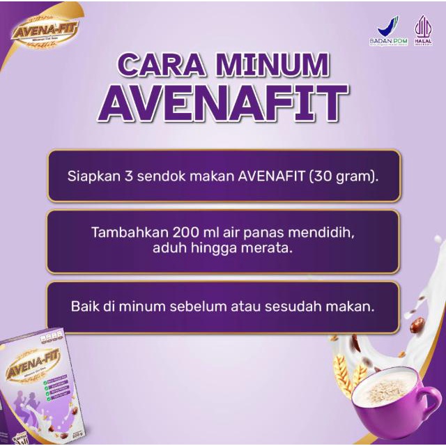 

Ready Stock Promo 2 Box Avenafit Susu Oat Kurma Medjol Dengan Gula Kelapa - Sereal Sehat - Granola