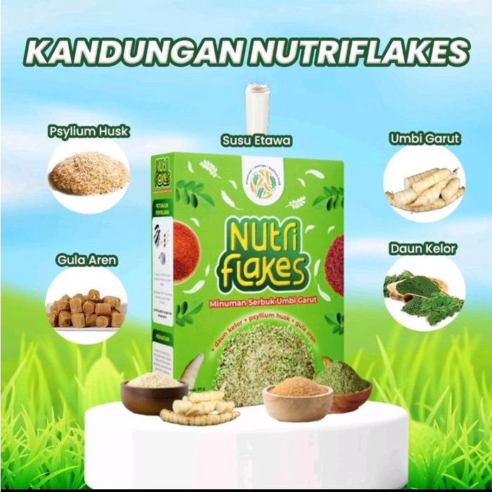 

Promo Sereal Nutriflakes Original 280 Gram Distributor Resmi Nutriflakes Umbi Garut 2 Box Halal Bpom
