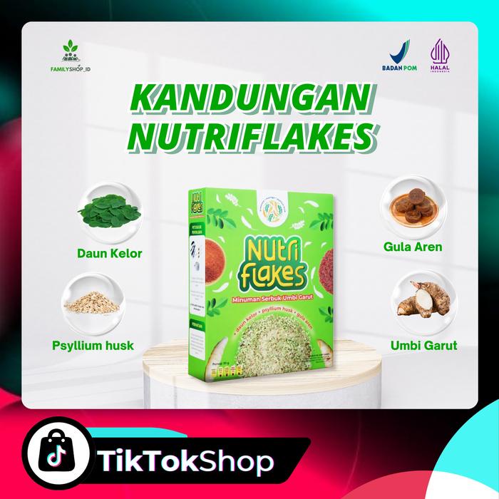 

Produk Viral Nutriflakes Asam Lambung Paket 1 Box - Bpom Dan Halal Mui - Minuman Sereal Umbi Garut