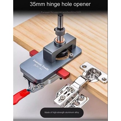 Concealed Hinge Jig Guide Jig Engsel sendok METAL