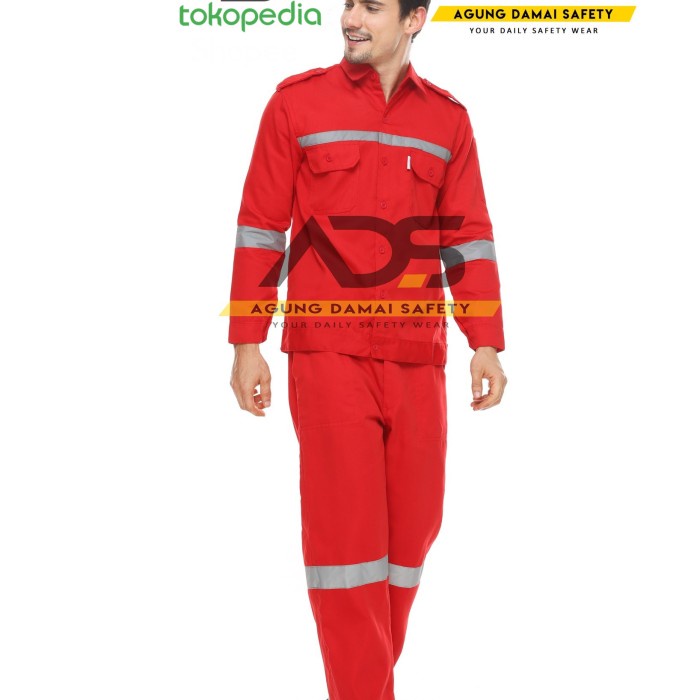 Wearpack Safety / Wearpack Setelan / Seragam Safety / Setelan Safety