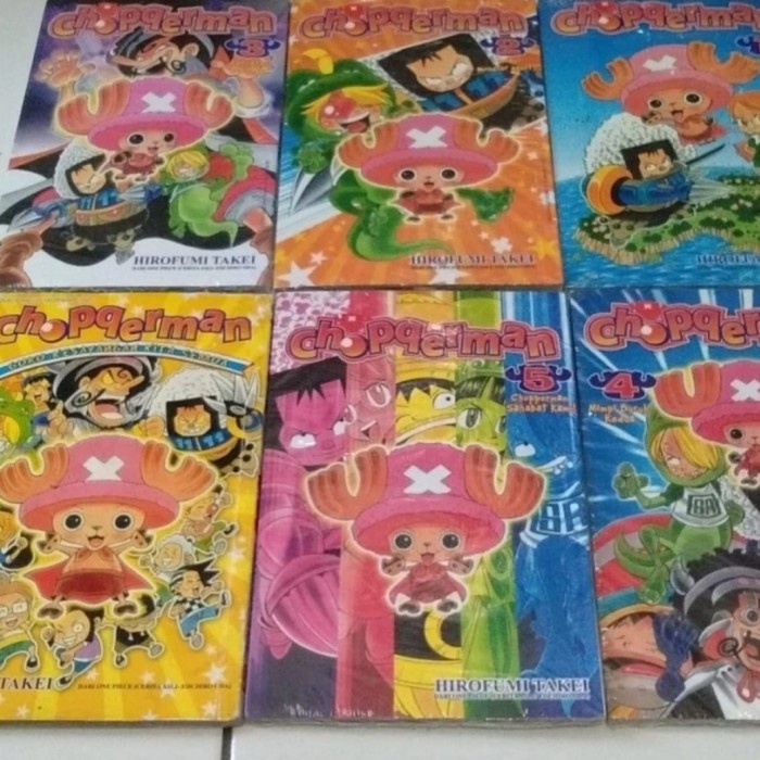 READY STOK KOMIK CHOPPERMAN SET VOL 1-6 SEGEL ORI TAMAT READYY