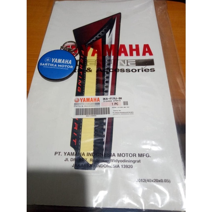 TERBARU ORIGINAL GRAPHIC TANGKI YAMAHA RX KING MERAH 2008 (KIRI)