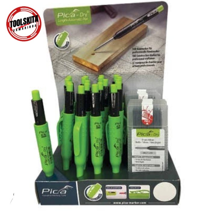 

Sale Terbatas Pica Dry 3030 Longlife Automatic Pencil Professional Marker