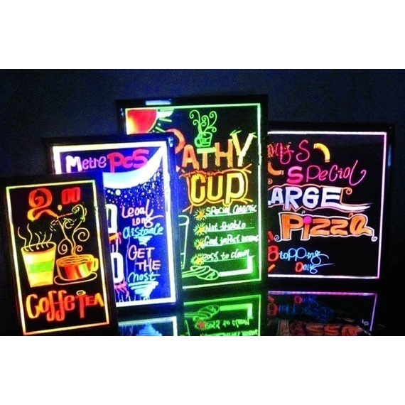 

Ready Papan Tulis Led Writing Board Fluorescent 60X80 Cm 80X60 Cm
