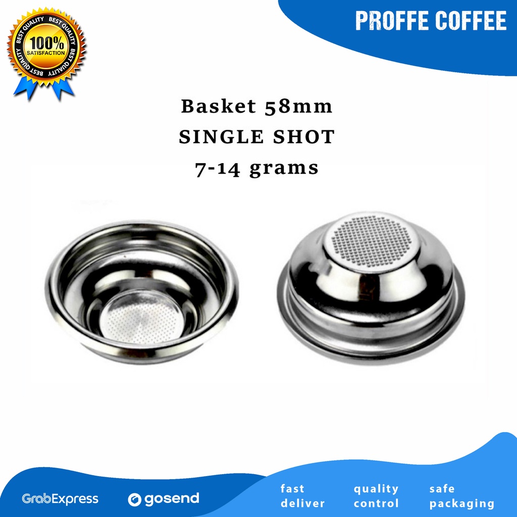 HJK basket 58 mm Basket nonpressure Portafilter basket 58mm no pressure basket