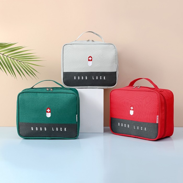 Large-Capacity Thickened Medicine Box Layered Family First Aid Kit