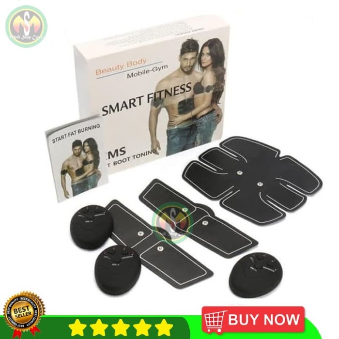 SIXPAD ABS Fit Training Gear - Alat Penghancur Lemak Perut Tangan