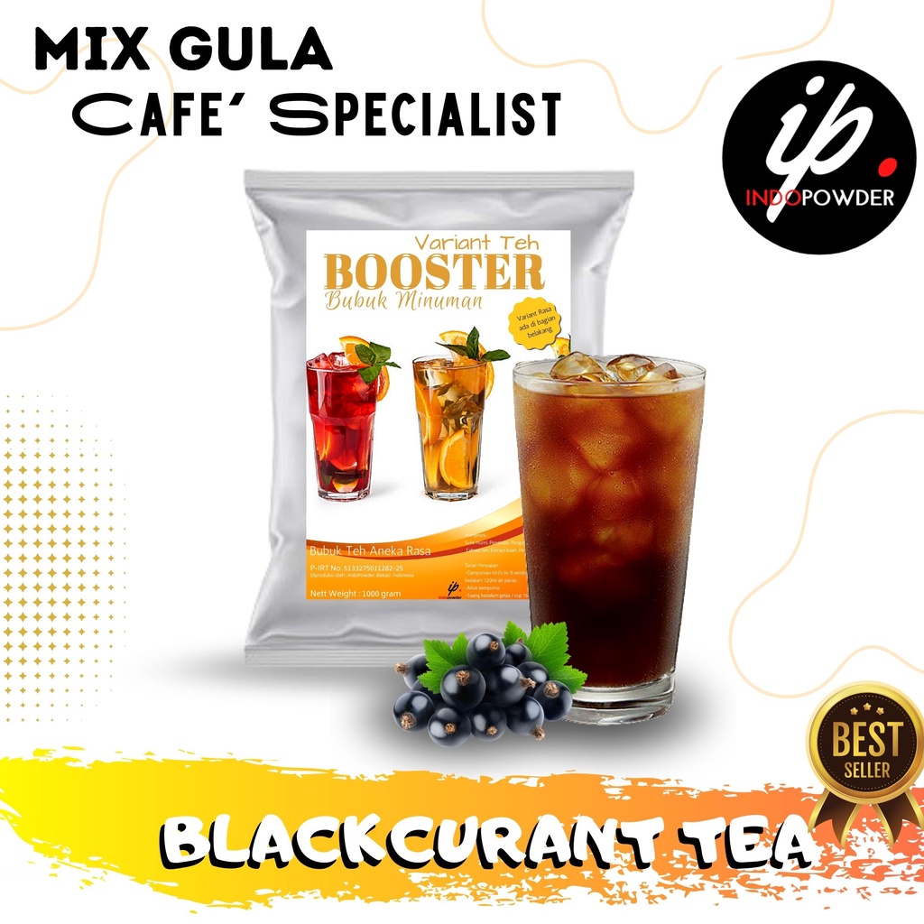 

IP Kendal - Bubuk Minuman Rasa BLACKCURRANT TEA 1Kg Untuk Cafe, Resto & Usaha Minuman