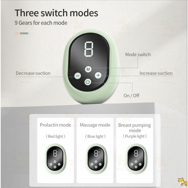 Berkualitas Rh 289 / Breast Pump Rechargeable / Pompa Asi Elektrik Rechargeable / Pompa Asi Elektrik