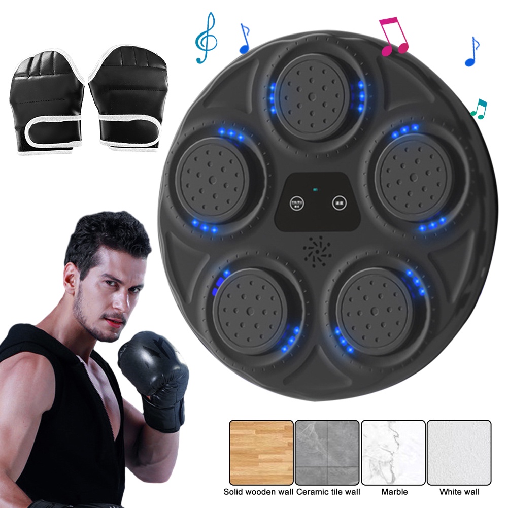 Music Boxing Machine Boxing Training Punching Equipment Smart Boxing Game Electronic Boxing Pads Box