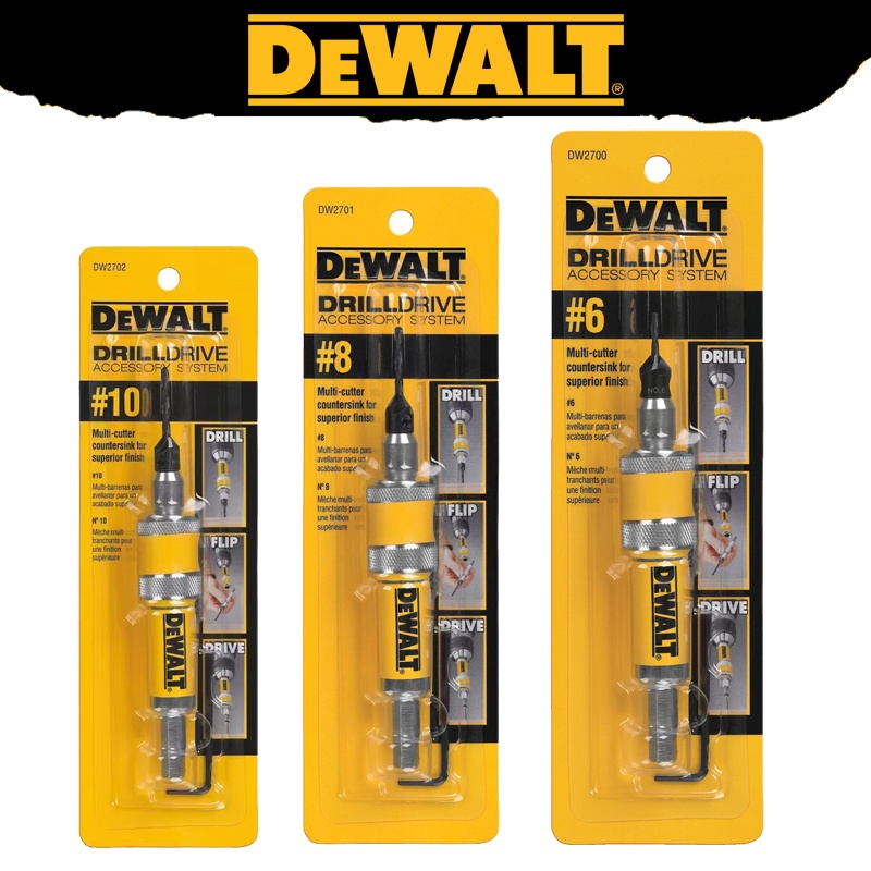 DEWALT Original Drill Flip Drive Complete Unit DW2700 DW2701 DW2702 #6 #8 #10 2in 1 Countersink Wood