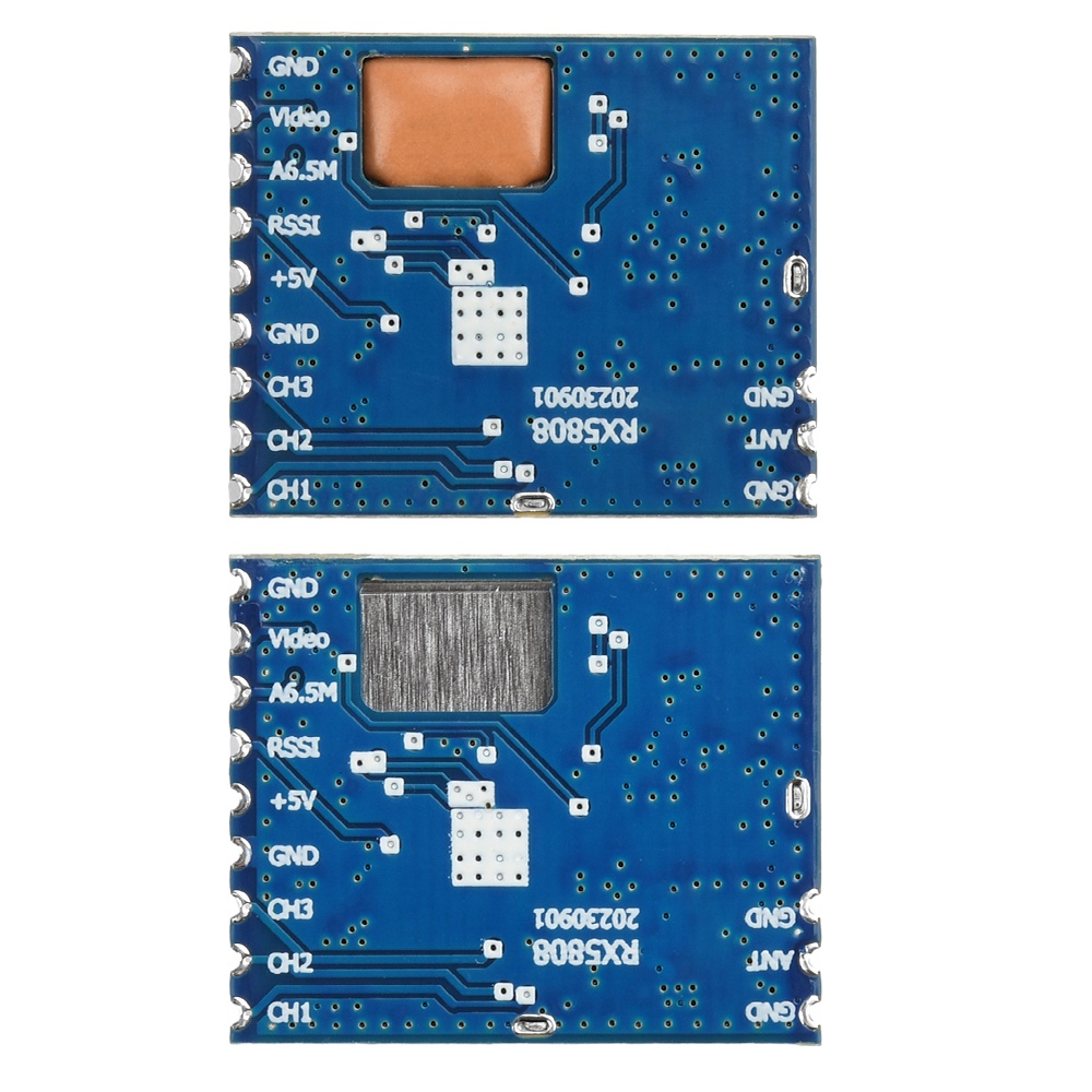 RX5808 Wireless Audio Video Receiver FPV Receiver Module Bandwidth 4.8G~6.0G for FPV System RC Helic