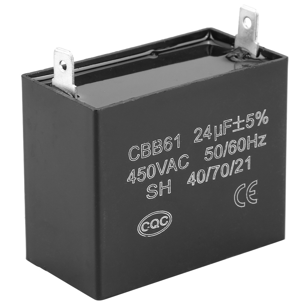 CBB61 Capacitor Generator Capacitor CBB61 Starting Capacitor Generator 450V AC 24uF 50/60Hz for 400/