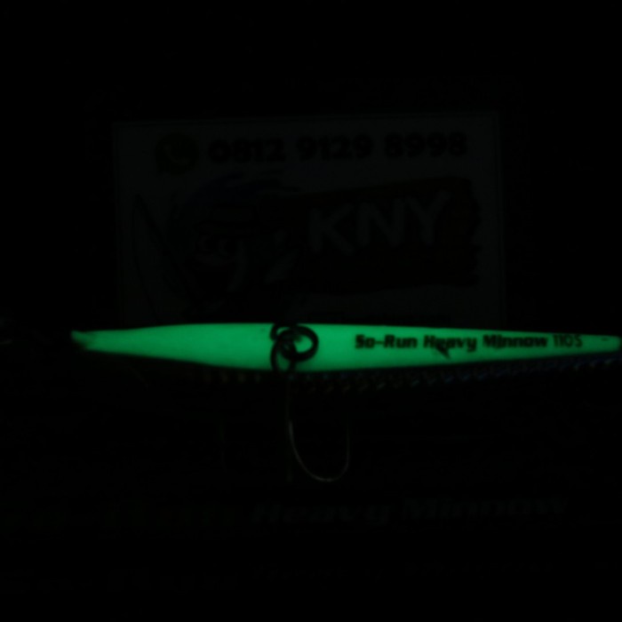 STORM GOMOKU SO RUN HEAVY MINNOW 110MM TAM BAN LURE UMPAN MANCING