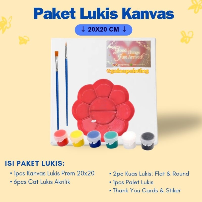 

Grosir Paket Lukis Kanvas 20X20Cm Paket Lukis Kanvas 20X30Cm Satu Set Lukis Kanvas Murah Paket Lukis