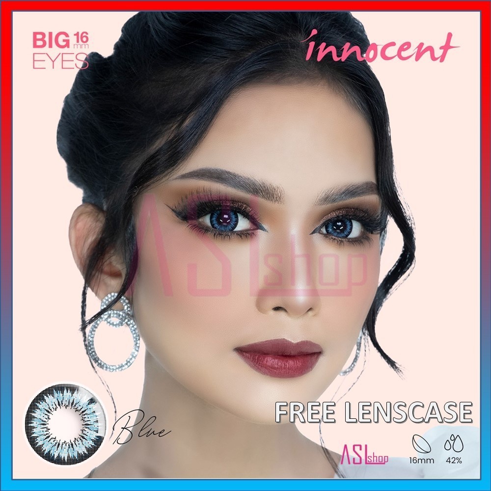 SOFTLENS INNOCENT MINUS (-4.50 s/d -6.00) BY EXOTICON / Soflens Softlen Soflen BIG EYES 16 mm
