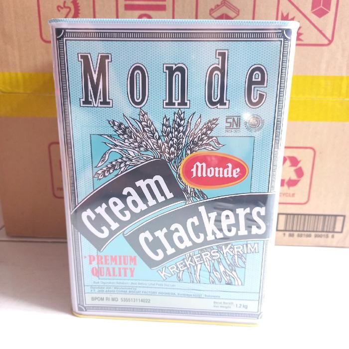 

Monde biskuit kaleng - cream 1.2kg
