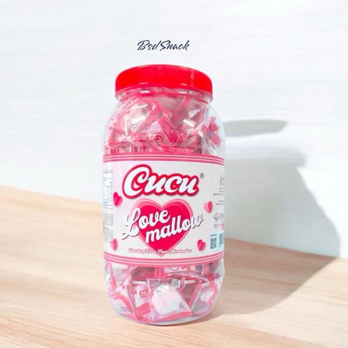 

Permen Marshmallow Cucu Toples Isi 100pcs BPOM Halal Expired 03 Mei 2026