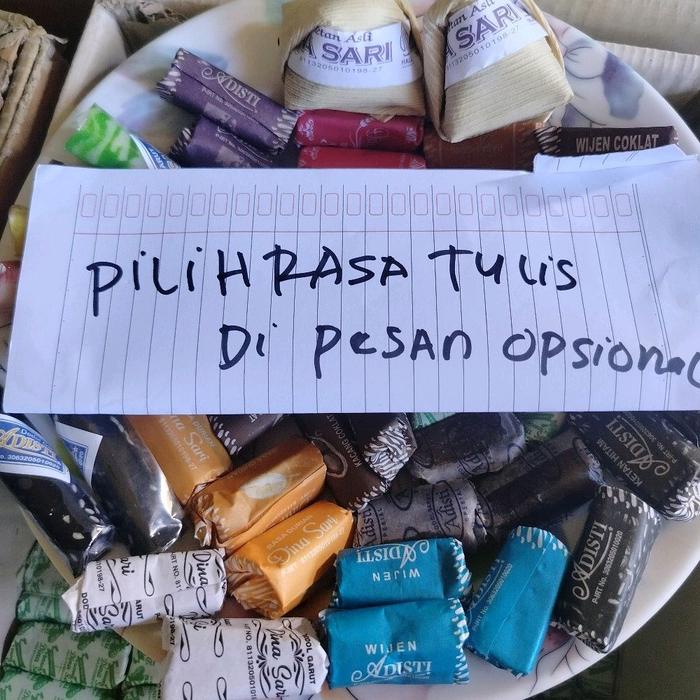 

Dodol Garut mix aneka rasa 1kg camilan manis khas Garut dodol mix 1 asli