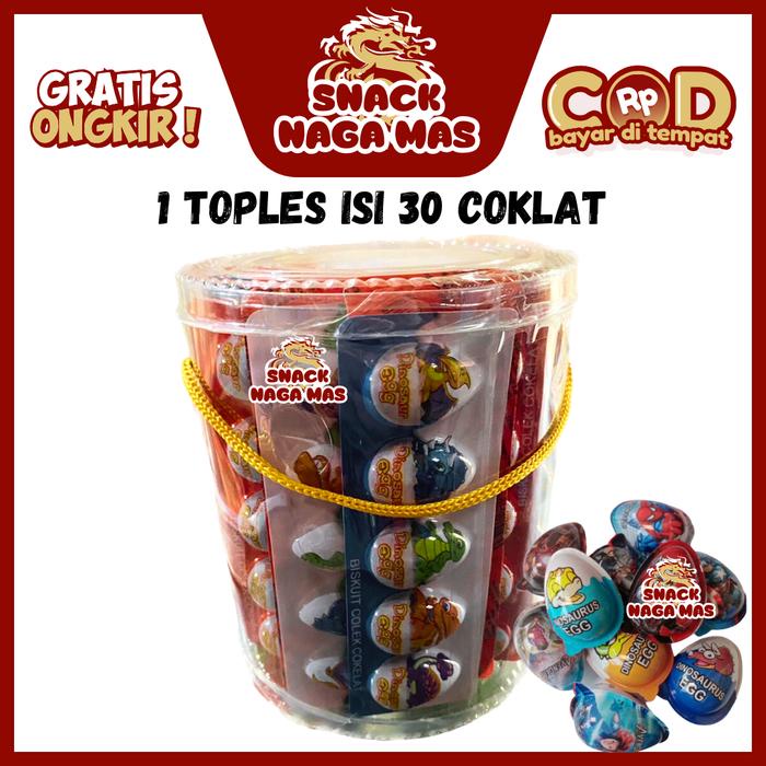 

COKLAT TELUR COMPOUND BENTUK SETENGAH TELUR [1 TPOPLES 30 DAN ISI 60]