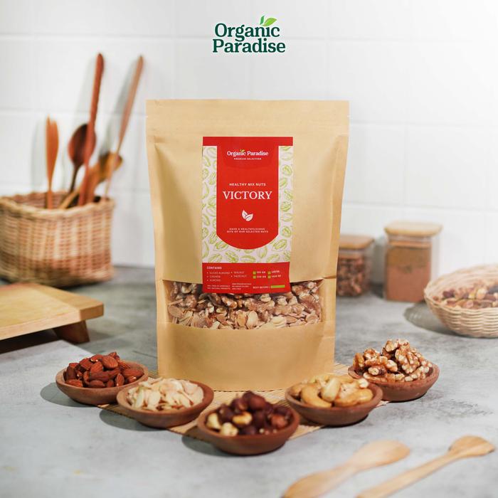 

Snack Mix Nut Variant Victory 500 gr / Cemilan Kacang Campur Victory 500 gr