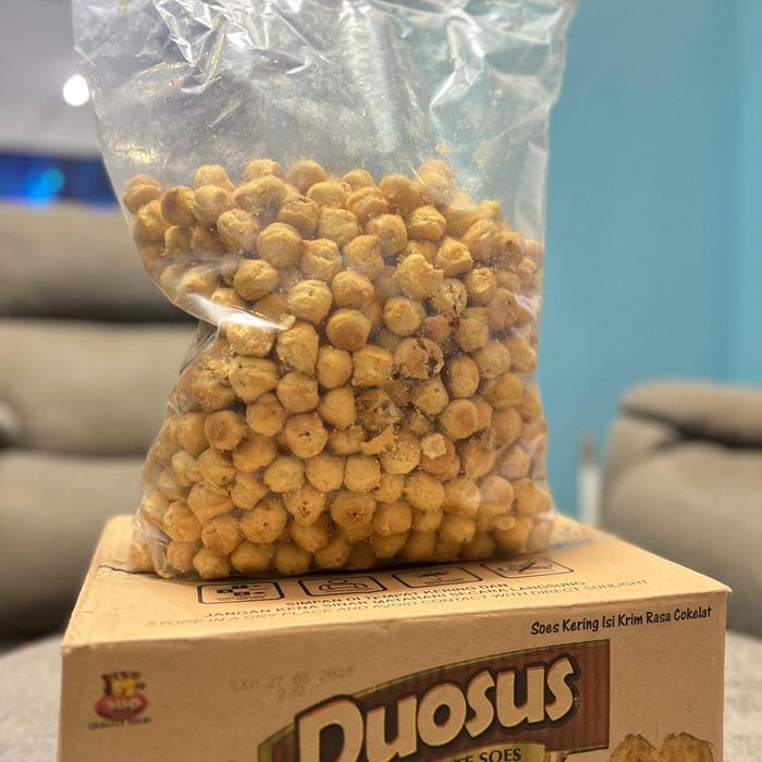 

Soes coklat duosus manis Snack Kering Makanan
