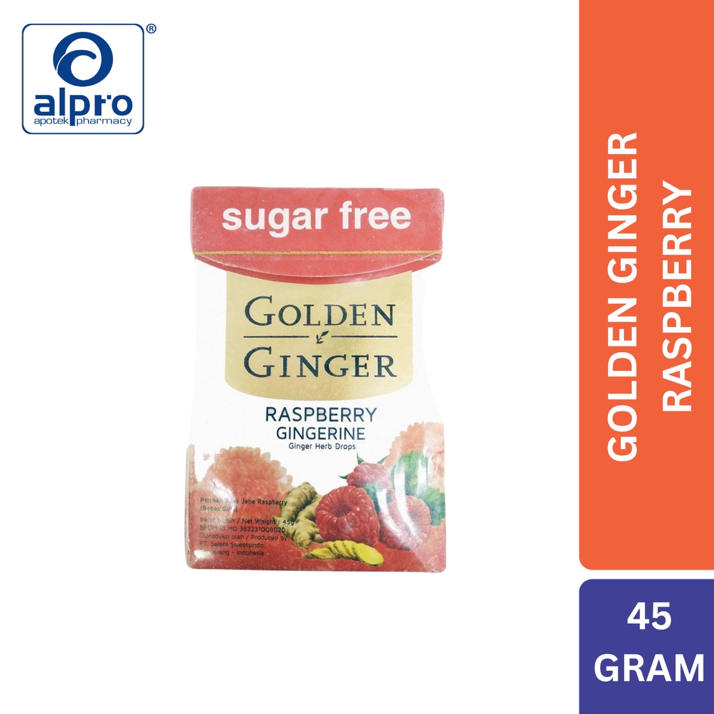 

GOLDEN GINGER RASPBERRY 45G