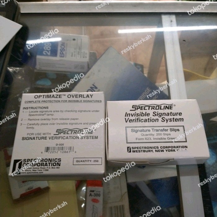 

overlay spektroline 1 set Kode 306