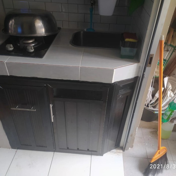 PINTU KITEN SET BAWAH/PINTU LEMARI DAPUR BAWAH/PINTU + RAK PIRING.