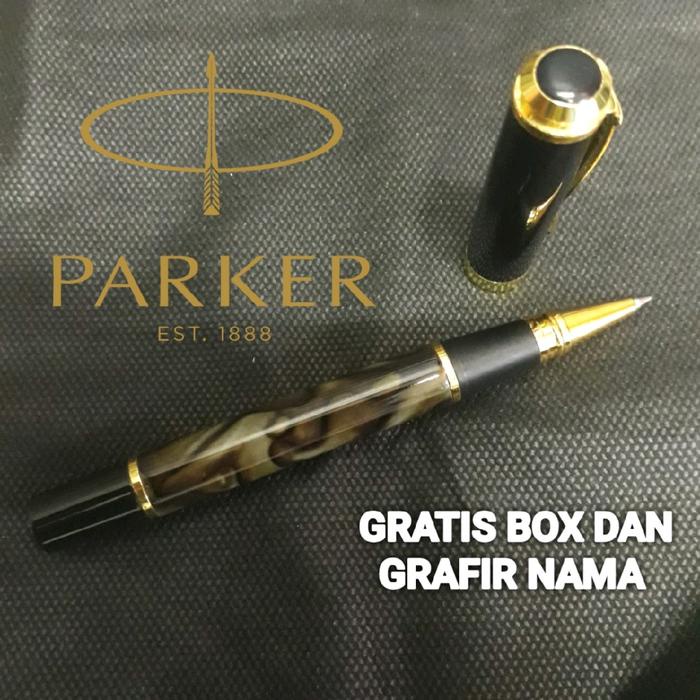 

Bollpoint Mewah Parcer Black Caracter Gold Gratis Box Exlusive dan Gratis Grafir Nama Stationery