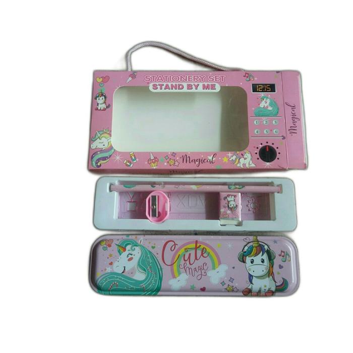 

stationary set study set paket alat tulis tema Kuda Tanduk Unicorn Kode 1006